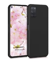 Microsonic Matte Silicone Oppo A72 Kılıf Siyah
