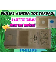 Philips Triathlon 2000 Toz Torbası + Filtre Seti