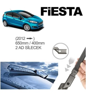 FORD FİESTA ÖN CAM SİLECEK SÜPÜRGE TAKIMI 2009--2015