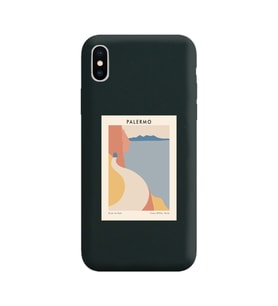Siyah Lansman Kılıf iPhone XS