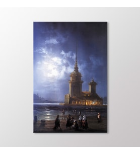Arty Tablo Kız Kulesi Tablo (Karışık)