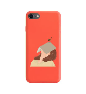 Turuncu Lansman Telefon Kılıfı Iphone 8