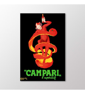 Arty Tablo Bitter Orange Campari Aperitif Tablo (Karışık)