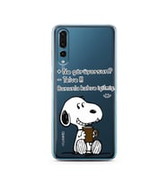 Snoopy Tasarımlı Süper Şeffaf Silikon Telefon Kılıfı Huawei P20 Pro 