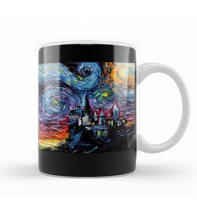 Harry Potter Van Gogh Never Saw Hogwarts Kupa Bardak Porselen