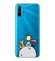 Küçük Prens Tasarım Süper Şeffaf Silikon Telefon Kılıfı Oppo Realmi C3