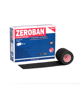 Zeroban 5cm x 4,5m Black