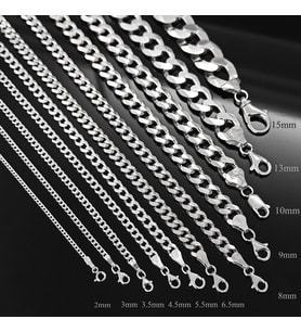 Gurmet Gümüş Erkek Bileklik Künye 4.5mm-21cm 6014700943905