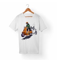Vespa Çocuk Beyaz Tişört