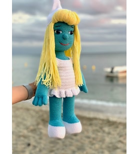 Amigurumi Şirine (Mavi)