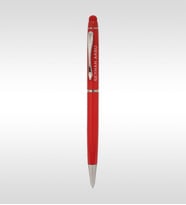 BK Gift Kişiye Özel Kırmızı Metal Dokunmatik Tükenmez Kalem 0967
