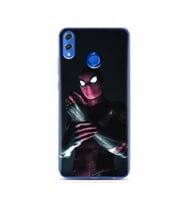 Örümcek Adam Tasarım Süper Şeffaf Silikon Telefon Kılıfı Huawei Honor 8X 