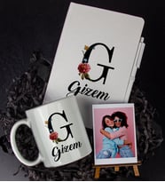 Kişiye Özel Defter Kalem Kupa Ve Fotoğraflık Seti 85919 (Model 2)