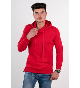 2Y Kapşonlu Sweatshirt (Kırmızı)
