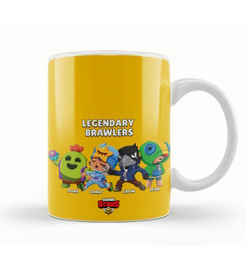 Brawl Stars  Legendary Kupa Bardak Porselen