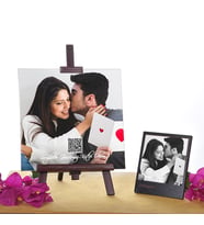 Kişiye Özel Şövalye Ayaklı 15x15cm Fotoğraf Tablo