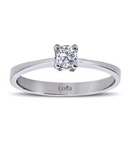 Lova 0,21 Karat Pırlanta Tektaş Yüzük - 1040039