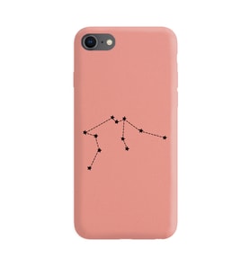 Kova Burcu (Aquario) Yıldız Haritası Tasarımlı Kılıf iPhone 8