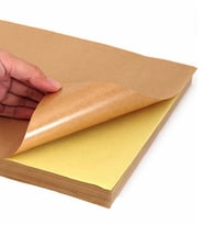 Kraft Kağıt Yapışkanlı Etiketlik 80 Gr. A4-20 Yaprak