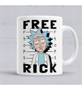Free Rick Kupa Bardak Porselen