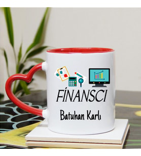 Finanscı Kupa Bardağı Kalpli