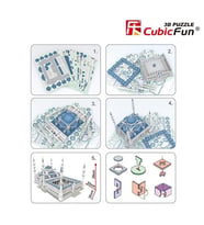 Cubic Fun 3D 321 Parça Puzzle Sultan Ahmet Camii