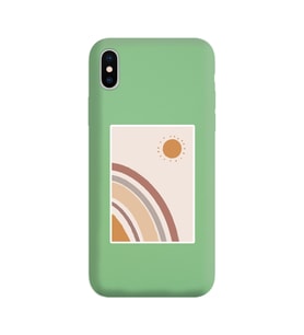 Yeşil Lansman Kılıf iPhone X