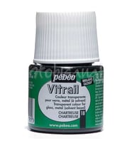 Pebeo Vitrail Şeffaf Cam Boyası 45ml Yeşil 18