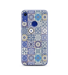Seramik Tasarımlı Süper Şeffaf Silikon Telefon Kılıfı Huawei Honor 8A