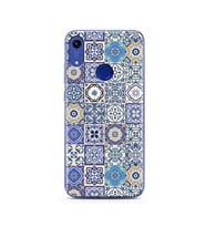 Seramik Tasarımlı Süper Şeffaf Silikon Telefon Kılıfı Huawei Honor 8A