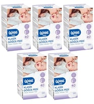 Wee Baby Klasik Göğüs Pedi (30+10 Lu) 200 Adet (5Pk*40)