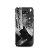 Batman Tasarım Süper Şeffaf Silikon Telefon Kılıfı Samsung A5 (2015)