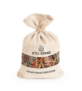 Atlı Gurme Sebzeli Sütlü Erişte 500 GR