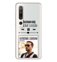 Oğuzhan Koç Mp3 Tasarımlı Süper Şeffaf Silikon Telefon Kılıfı Xiomai Mi10-pro