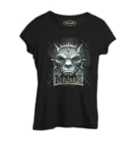 Maddog Siyah Kadın Tshirt