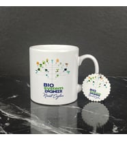 Biyosistem Mühendisi Kupa Bardak ve Anahtarlık Set