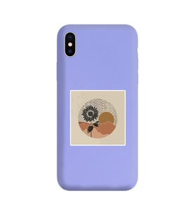 Mor Lansman Kılıf iPhone XS Max