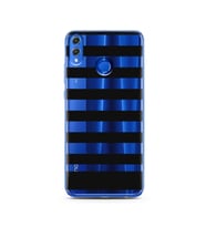 Çizgi Tasarımlı Süper Şeffaf Silikon Telefon Kılıfı Huawei Honor 8x