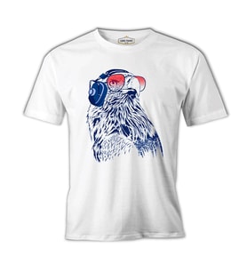 Kartal Beyaz Erkek Tshirt