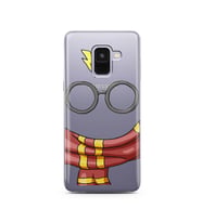 Harry Poter Tasarımlı Süper Şeffaf Silikon Telefon Kılıfı Samsung A8 (2018)  