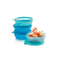 Tupperware Şeker Kaplar Saklama Kabı 4'lü (Mavi)