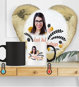 BK Gift Kişiye Özel İyi Ki Doğdun Sihirli Set 1 Altın Yaldız