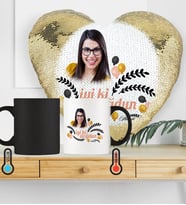 BK Gift Kişiye Özel İyi Ki Doğdun Sihirli Set 1 Altın Yaldız