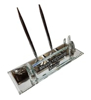 Kristal Masaüstü Kalemlik Ofis Makam Hediyesi M212 BRONZ SLV (Kahverengi)