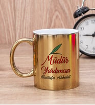 Müdür Yardımcısı Gold Kupa Bardak