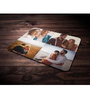 Kişiye Özel Dört Fotoğraf Temalı Mouse Pad (Renksiz)