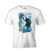 Kara Kedi Beyaz Erkek Tshirt