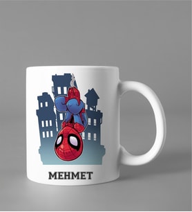 Marvel Spirderman Kupası Kişiye Özel