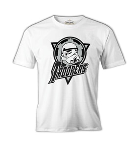 Star Wars - Trooper 2 Beyaz Erkek Tshirt