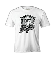 Star Wars - Trooper 2 Beyaz Erkek Tshirt